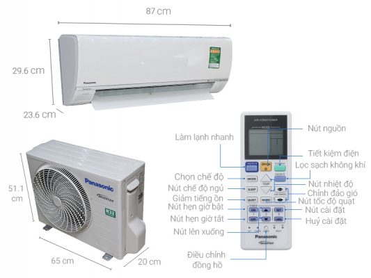 28 mã lỗi của điều hòa panáonic