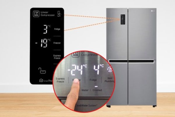 Tip hay: Điều chỉnh nhiệt độ tủ lạnh LG Inverter đúng chuẩn