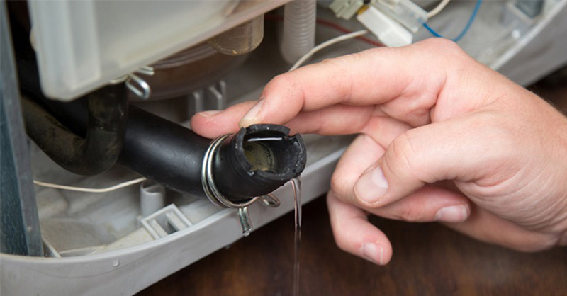 Lỗi do áp lực nguồn nước cấp vào máy giặt yếu