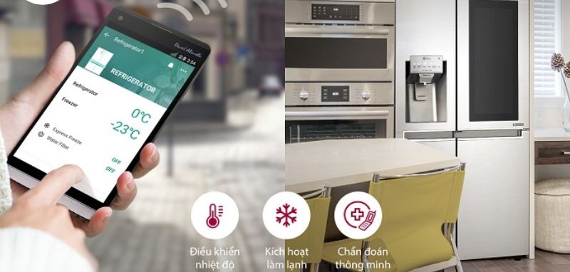 Kết nối Wifi cho tủ lạnh LG bạn đã thử qua chưa?