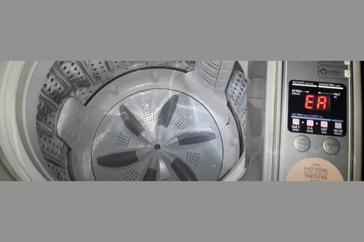 Máy giặt AQUA hiển thị lỗi EA là lỗi gì?