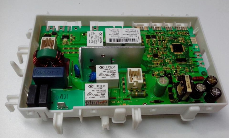 Do bo mạch điều khiển hỏng