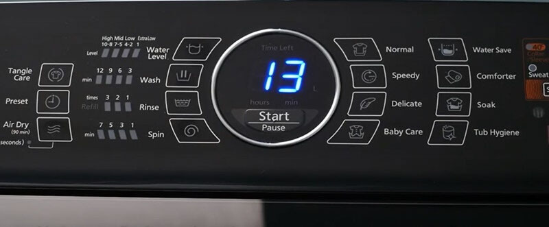 Máy giặt Panasonic báo lỗi U13 là lỗi gì?