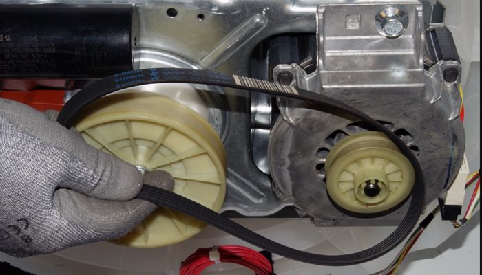 Mô tơ giặt bị kẹt