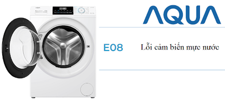 Cần làm gì khi máy giặt Aqua lỗi E8?