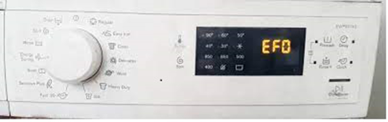 Máy giặt Electrolux lỗi EF0