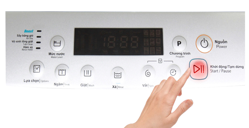 Cách test lỗi máy giặt Electrolux