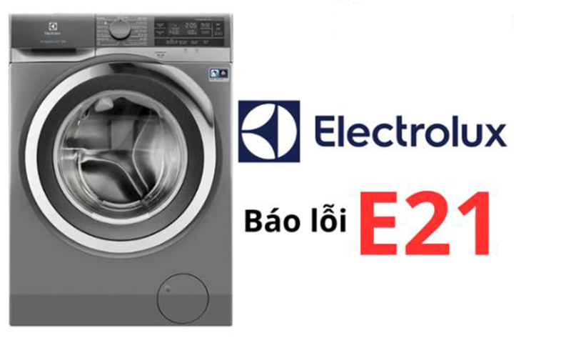 Lỗi E21 máy giặt Electrolux