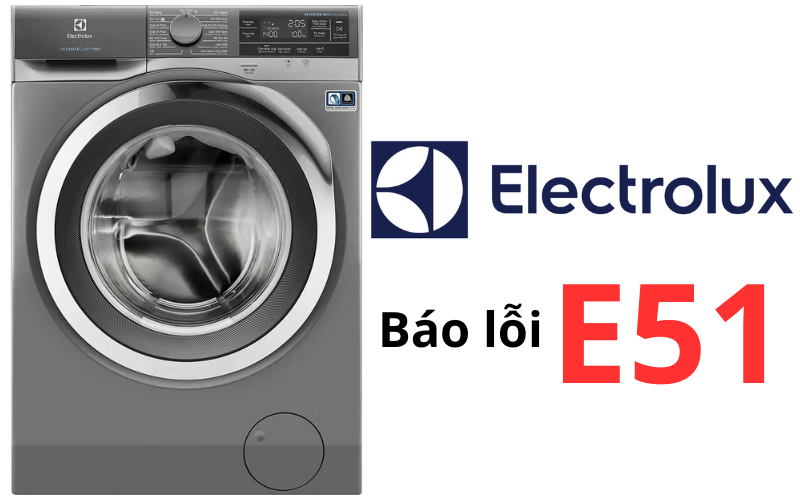 Máy giặt Electrolux lỗi E51