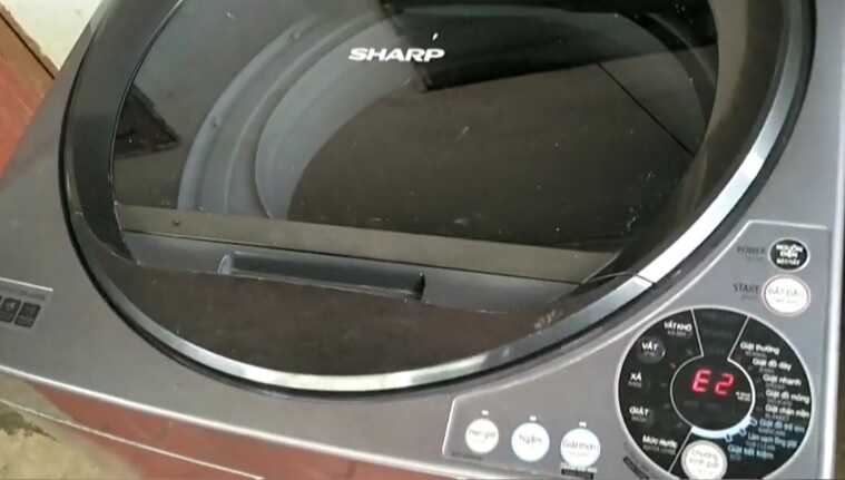 Máy giặt Sharp lỗi E2