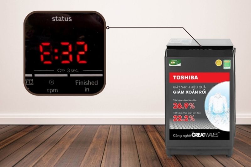 Máy giặt Toshiba lỗi E32